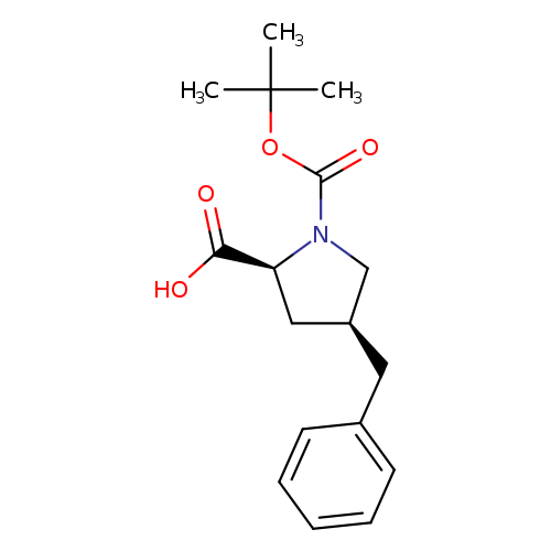 (2S,4S)-4-Benzyl-1-(tert-butoxycarbonyl)pyrrolidine-2-carboxylic acid