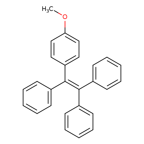 Benzene, 1-methoxy-4-(triphenylethenyl)-