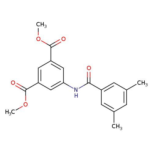 dimethyl 5-[(3,5-dimethylbenzoyl)amino]isophthalate