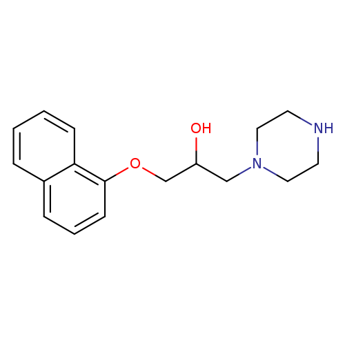 1-(Naphthalen-1-yloxy)-3-piperazin-1-yl-propan-2-ol dihydrochloride