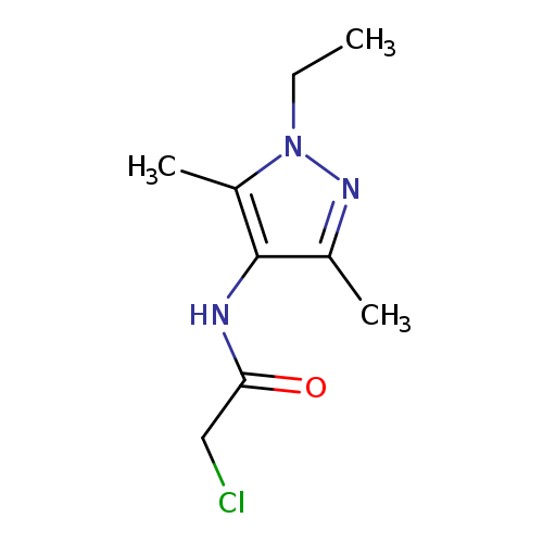 2-CHLORO-N-(1-ETHYL-3,5-DIMETHYL-1H-PYRAZOL-4-YL)-ACETAMIDE HYDROCHLORIDE
