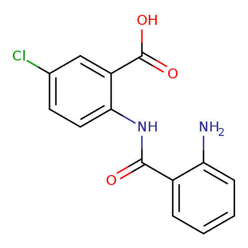 2-(2-aminobenzamido)-5-chlorobenzoic acid