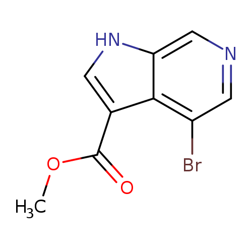 Methyl 4-bromo-1H-pyrrolo[2,3-c]pyridine-3-carboxylate