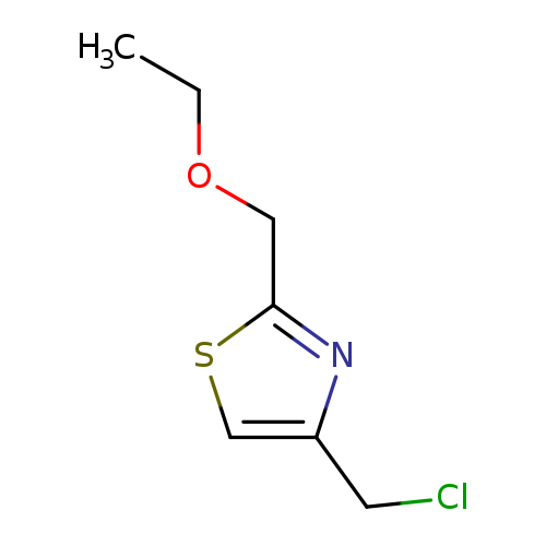 4-(chloromethyl)-2-(ethoxymethyl)-1,3-thiazole
