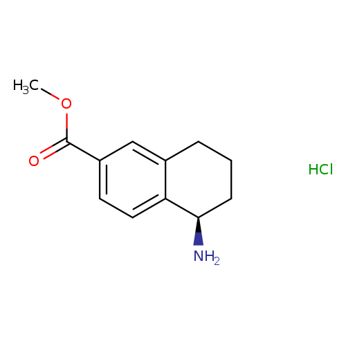 (R)-Methyl 5-amino-5,6,7,8-tetrahydronaphthalene-2-carboxylate hydrochloride