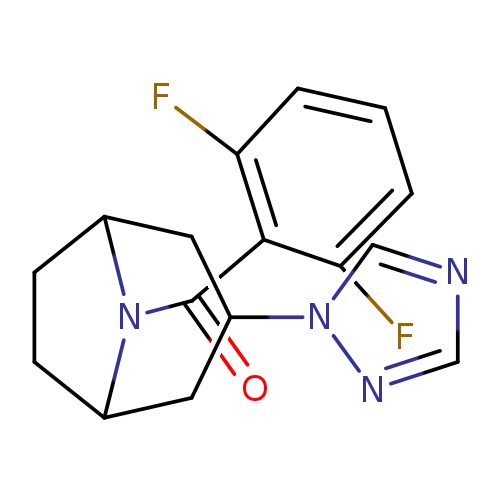 8-(2,6-difluorobenzoyl)-3-(1H-1,2,4-triazol-1-yl)-8-azabicyclo[3.2.1]octane