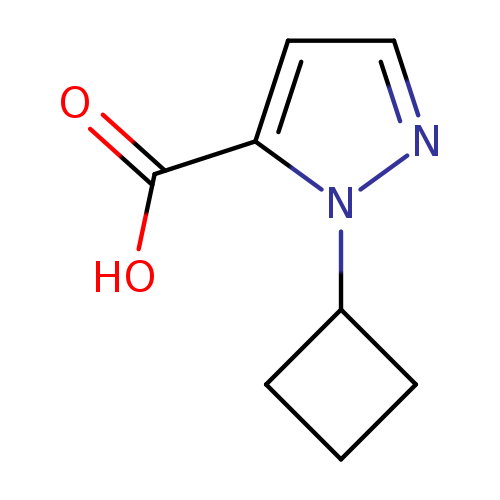 1-Cyclobutyl-1H-pyrazole-5-carboxylic acid