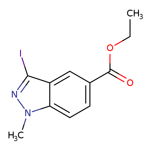 3-Iodo-1-methyl-1h-indazole-5-carboxylic acid ethyl ester