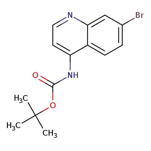TERT-BUTYL 7-BROMOQUINOLIN-4-YLCARBAMATE