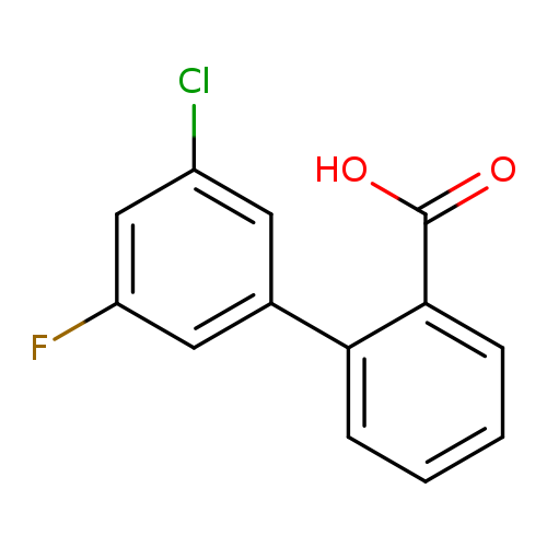 2-(3-Chloro-5-fluorophenyl)benzoic acid