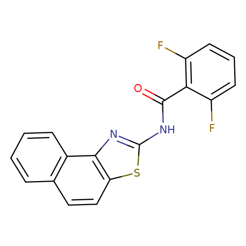 2,6-difluoro-N-{naphtho[1,2-d][1,3]thiazol-2-yl}benzamide