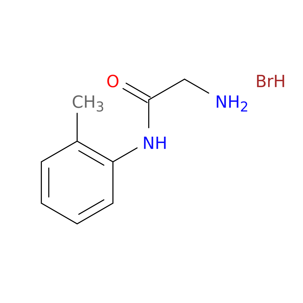 N~1~-(2-methylphenyl)glycinamide hydrobromide