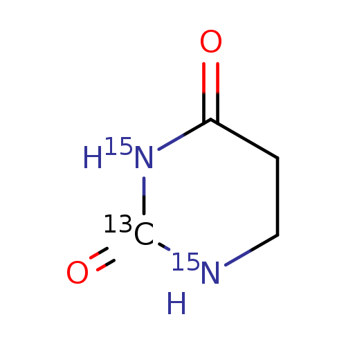 5,6-Dihydro Uracil-13C15N2