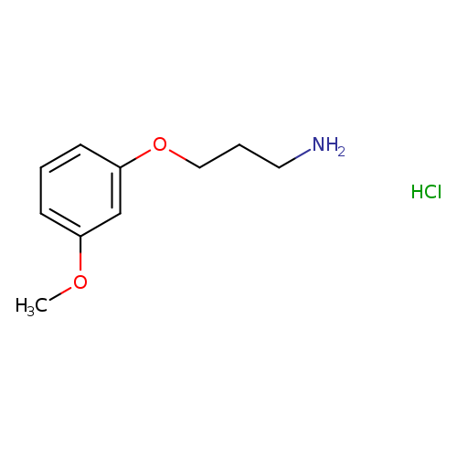 1-Propanamine, 3-(3-methoxyphenoxy)-, hydrochloride