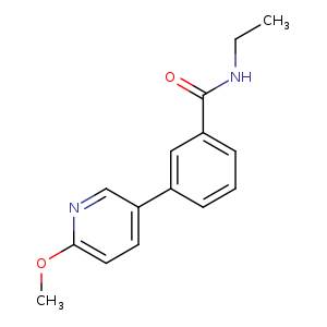 N-Ethyl-3-(6-methoxypyridin-3-yl)benzamide