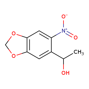 1,3-Benzodioxole-5-methanol, α-methyl-6-nitro-