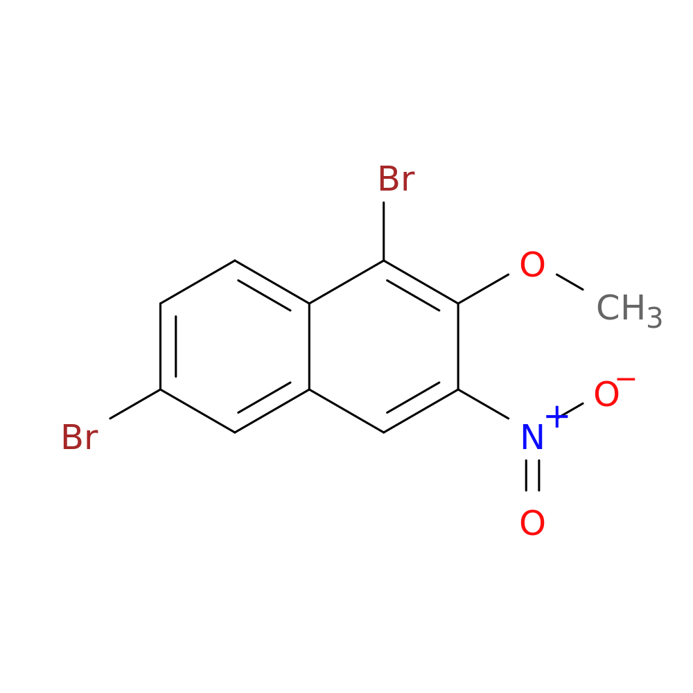 1,6-Dibromo-2-methoxy-3-nitronaphthalene