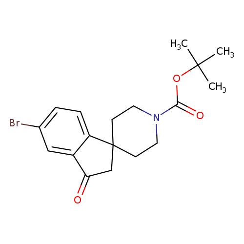 tert-Butyl 5-bromo-3-oxo-2,3-dihydrospiro[indene-1,4'-piperidine]-1'-carboxylate