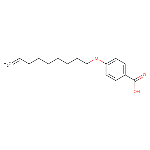 Benzoic acid, 4-(8-nonen-1-yloxy)-