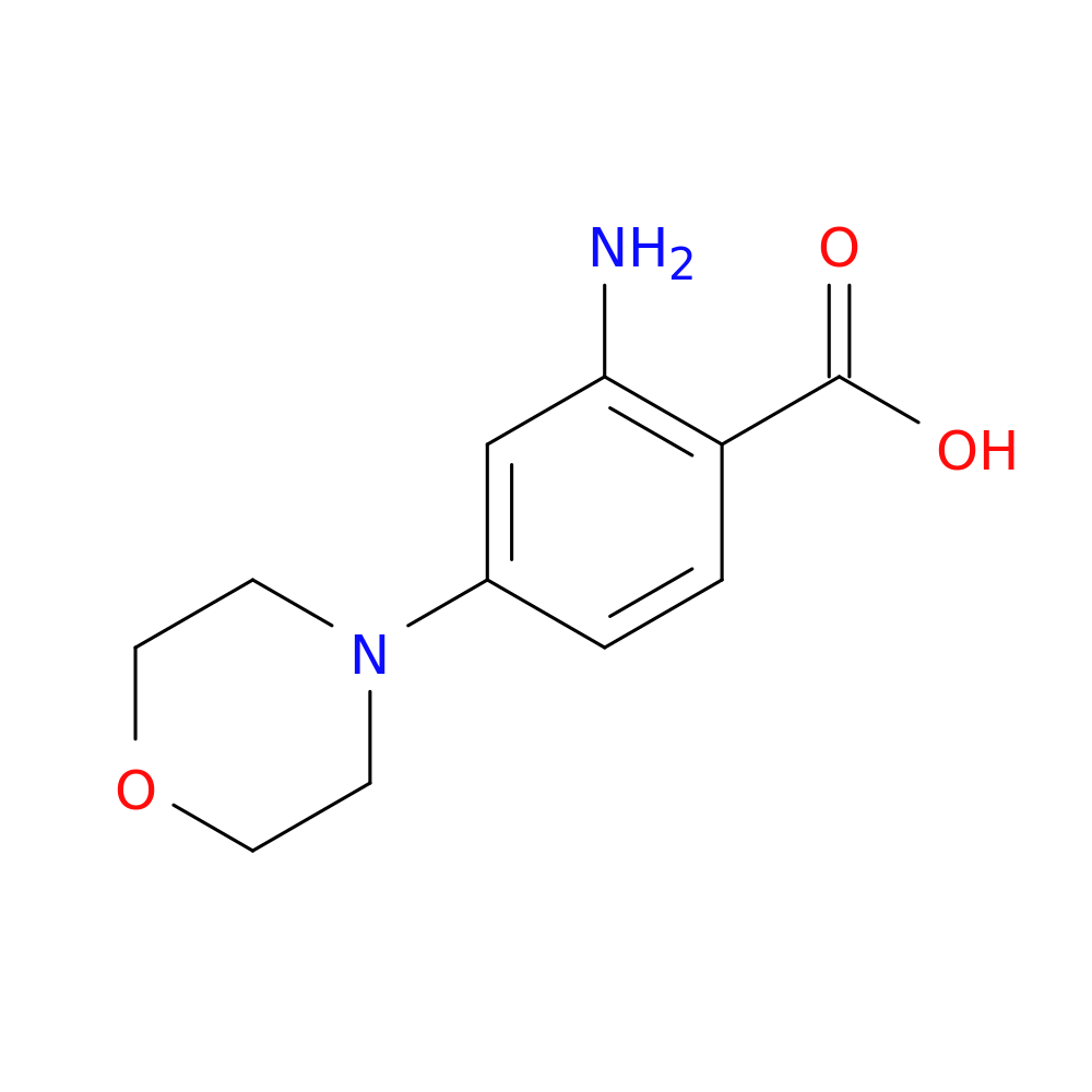 2-Amino-4-morpholinobenzoic acid