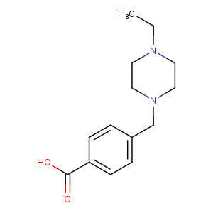 4-(4-Ethylpiperazin-1-ylmethyl)benzoic acid