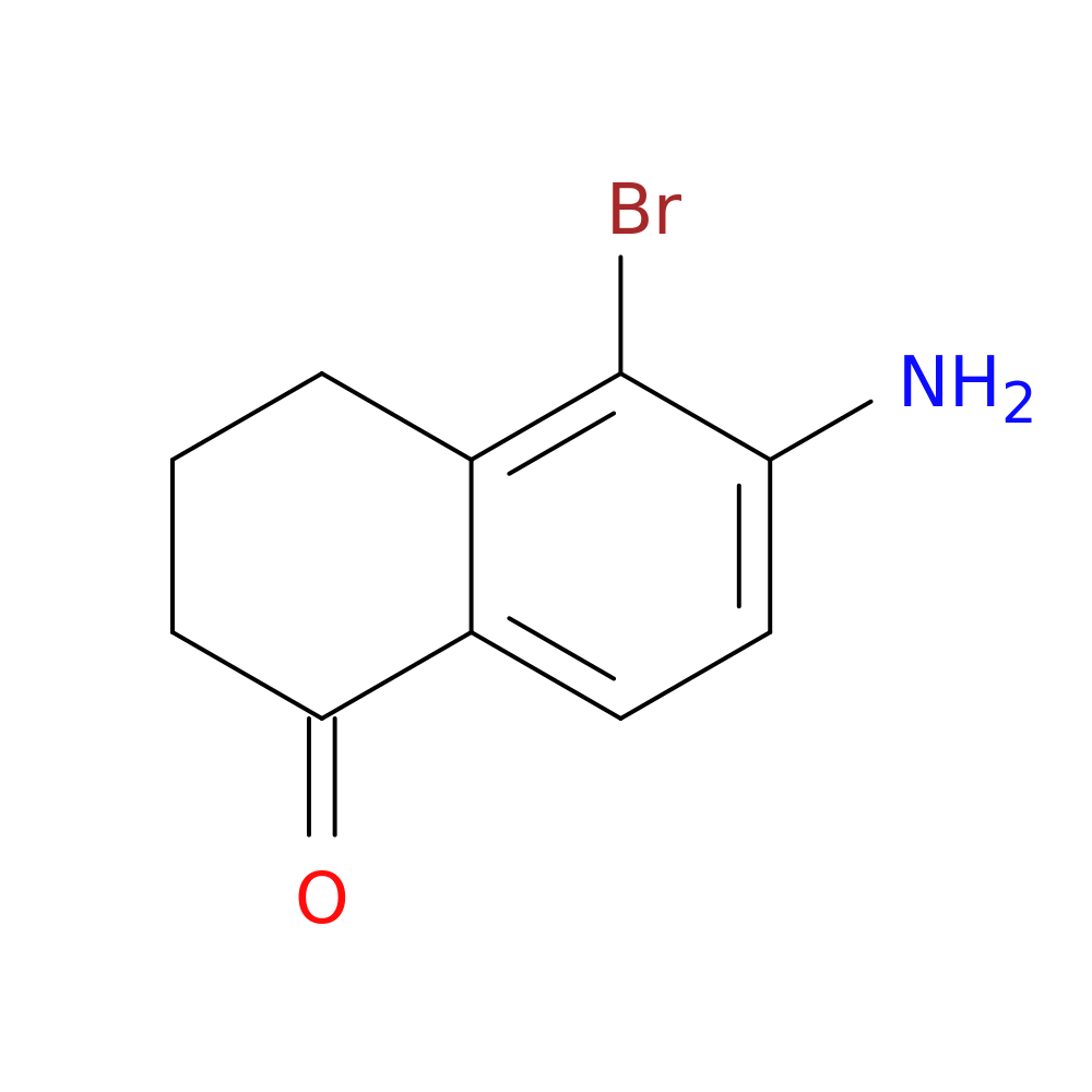 6-amino-5-bromo-1,2,3,4-tetrahydronaphthalen-1-one