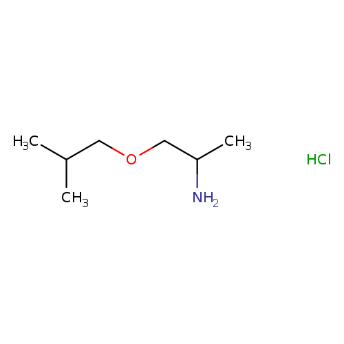 1-(2-methylpropoxy)propan-2-amine hydrochloride