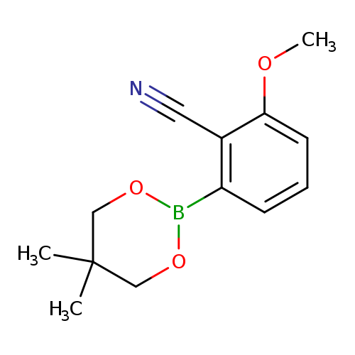 2-Cyano-3-methoxyphenylboronic acid neopentyl glycol ester