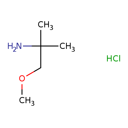 2-Propanamine, 1-methoxy-2-methyl-, hydrochloride (1:1)