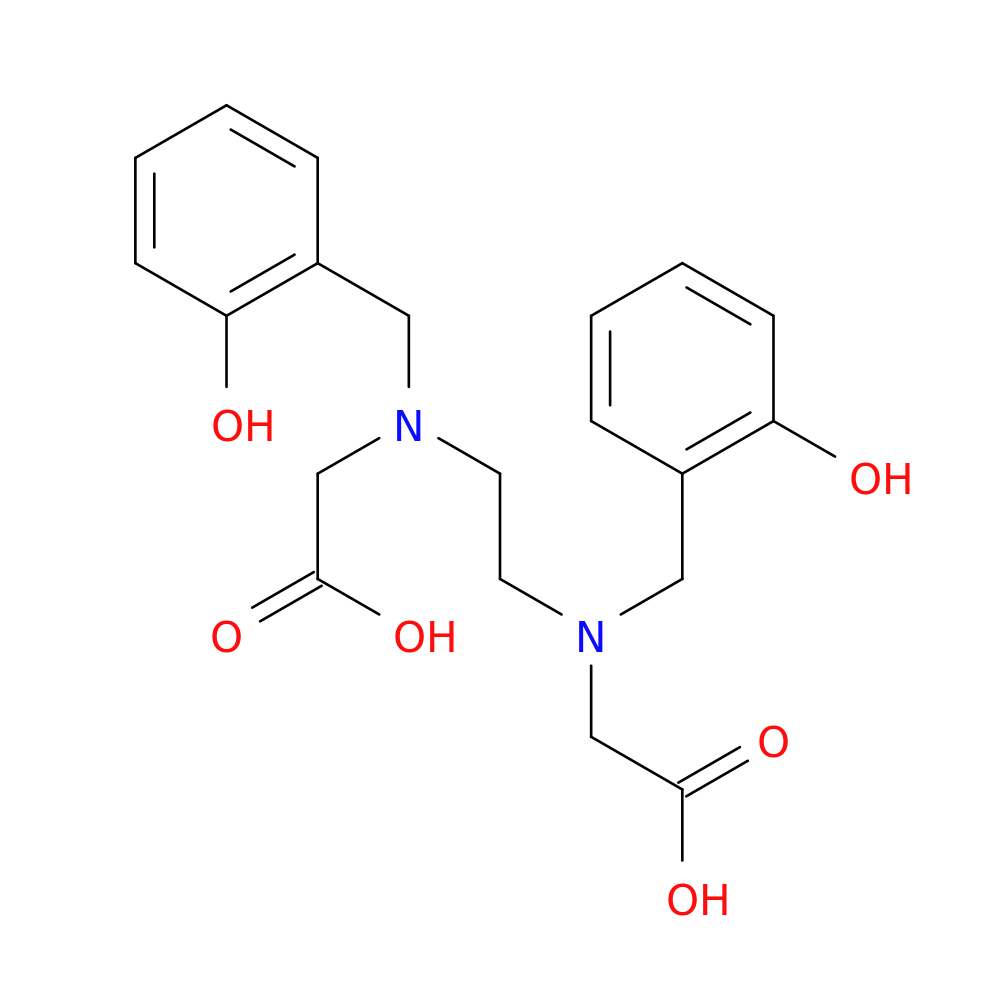 2,2'-(Ethane-1,2-diylbis((2-hydroxybenzyl)azanediyl))diacetic acid