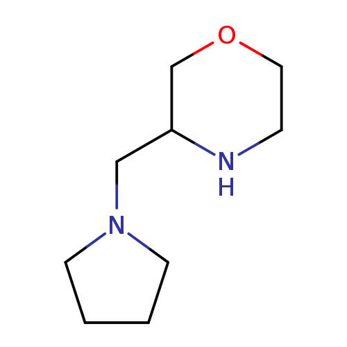 Morpholine, 3-(1-pyrrolidinylmethyl)-