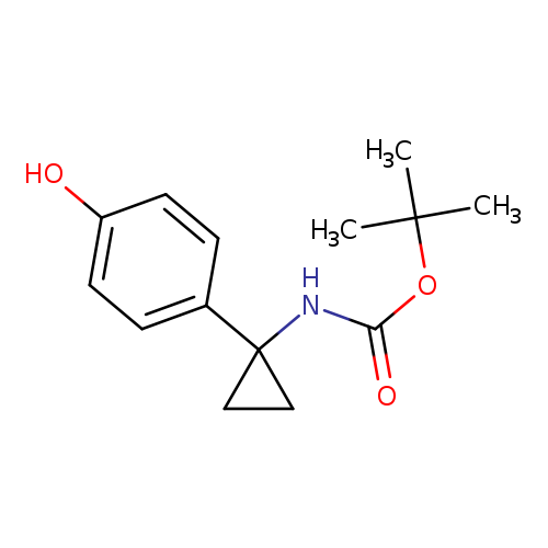 4-[1-(Boc-amino)cyclopropyl]phenol