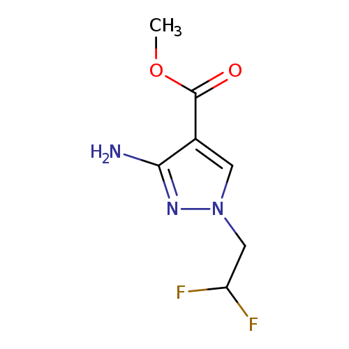 Methyl 3-amino-1-(2,2-difluoroethyl)-1H-pyrazole-4-carboxylate
