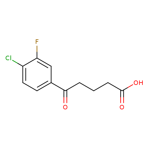 5-(4-Chloro-3-fluorophenyl)-5-oxovaleric acid