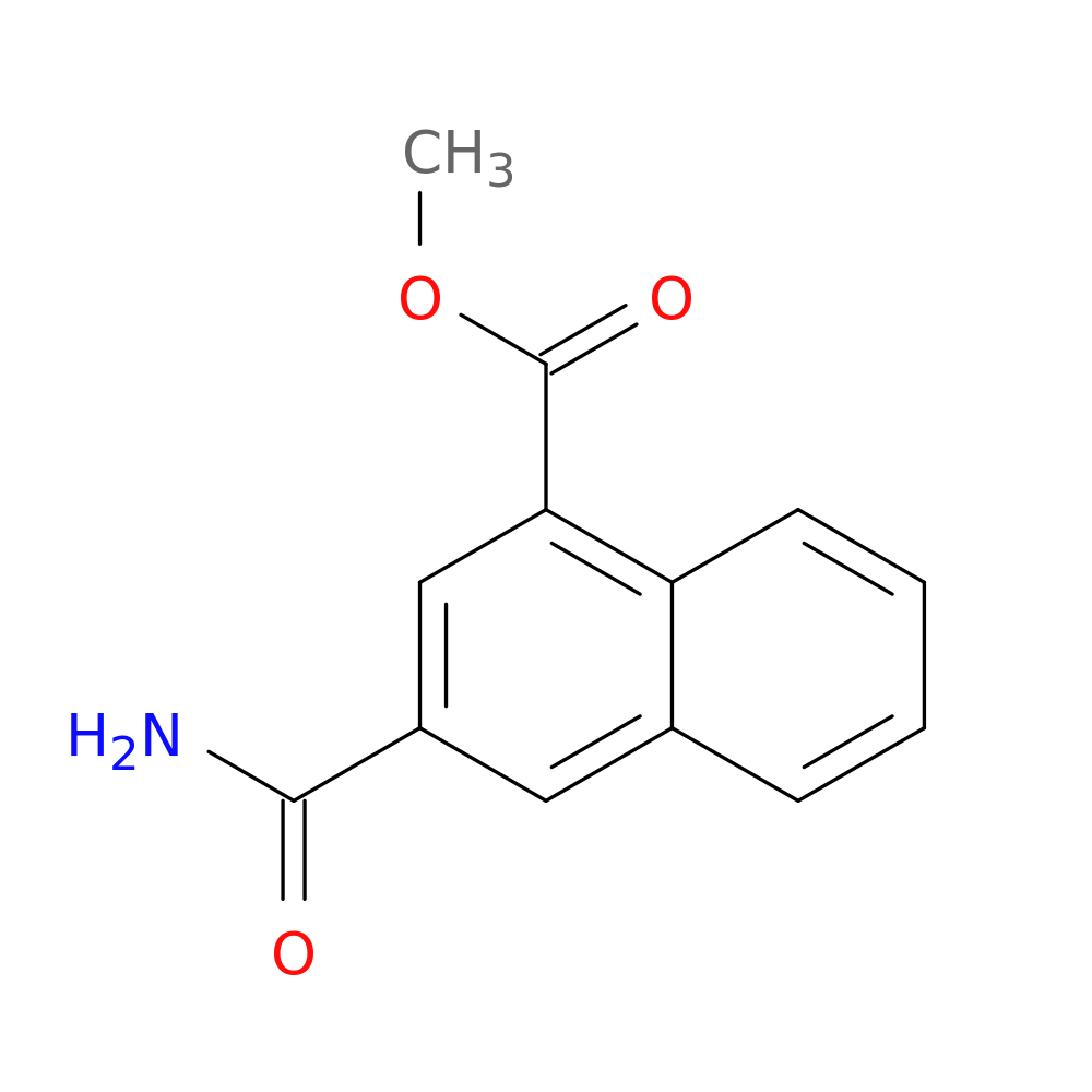 methyl 3-carbamoylnaphthalene-1-carboxylate