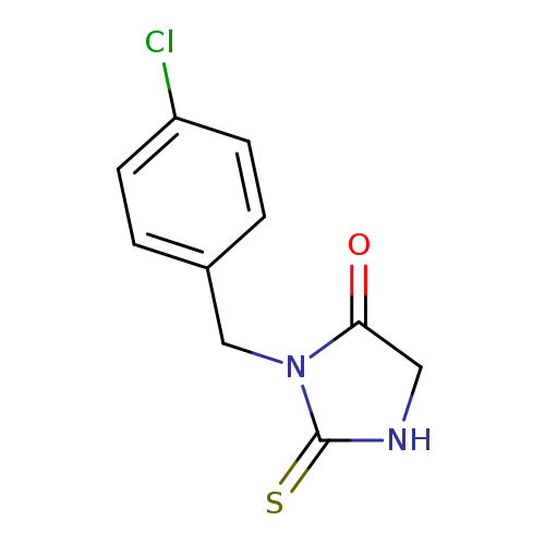 4-Imidazolidinone, 3-[(4-chlorophenyl)methyl]-2-thioxo-