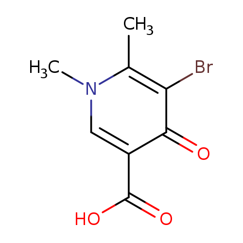5-bromo-1,6-dimethyl-4-oxo-1,4-dihydropyridine-3-carboxylicacid