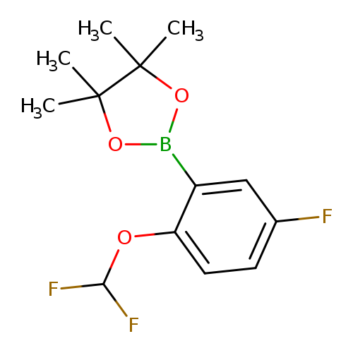 2-[2-(difluoromethoxy)-5-fluorophenyl]-4,4,5,5-tetramethyl-1,3,2-dioxaborolane