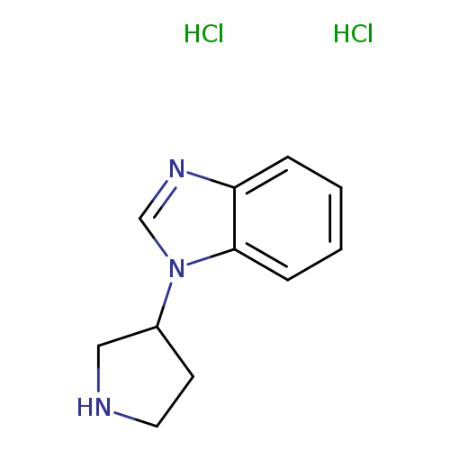 1-(pyrrolidin-3-yl)-1H-1,3-benzodiazole dihydrochloride