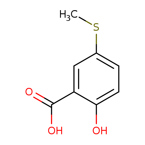 2-Hydroxy-5-(methylthio)benzoic acid