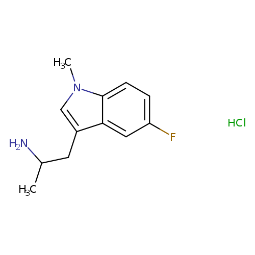 1-(5-fluoro-1-methyl-1H-indol-3-yl)propan-2-amine hydrochloride