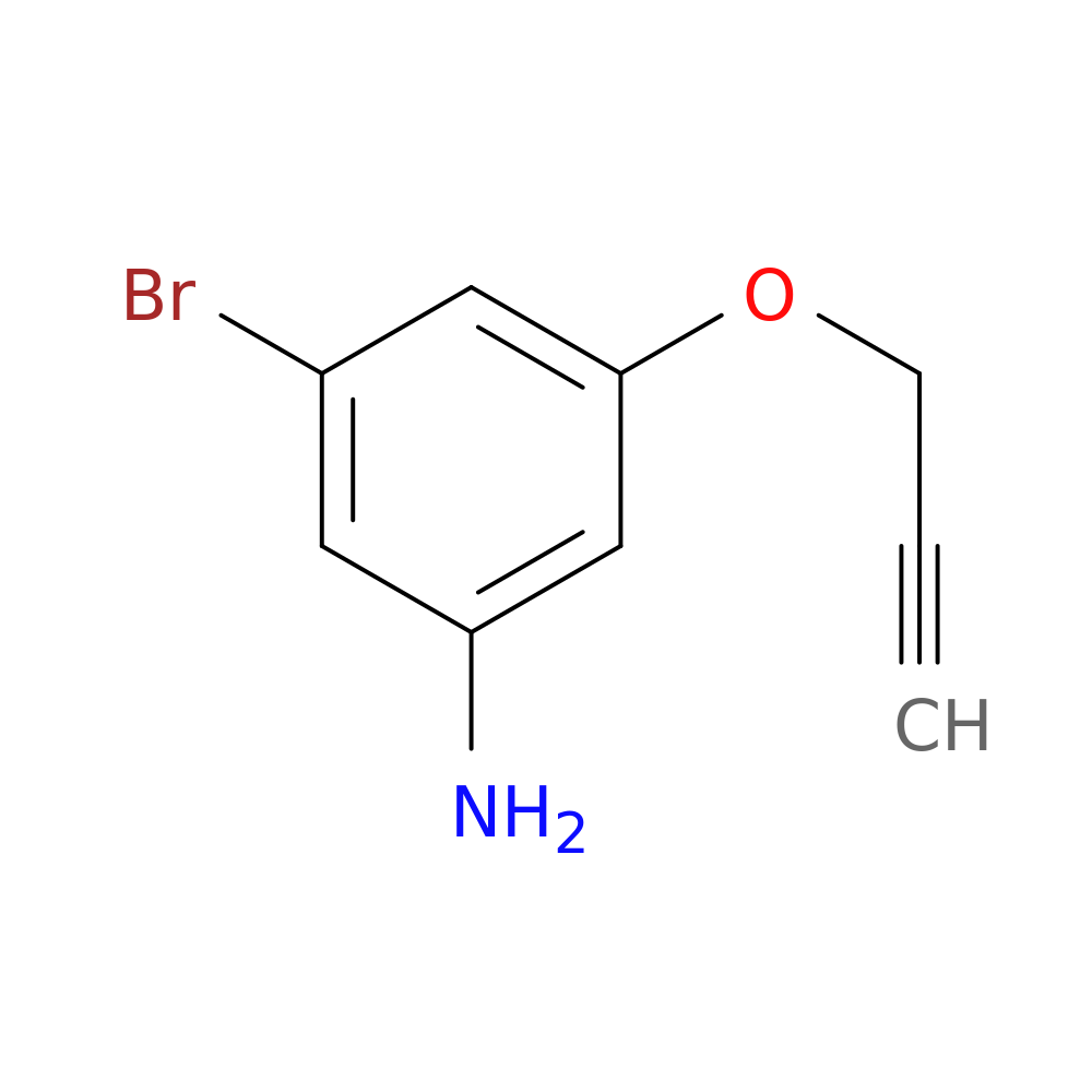 3-bromo-5-(prop-2-yn-1-yloxy)aniline