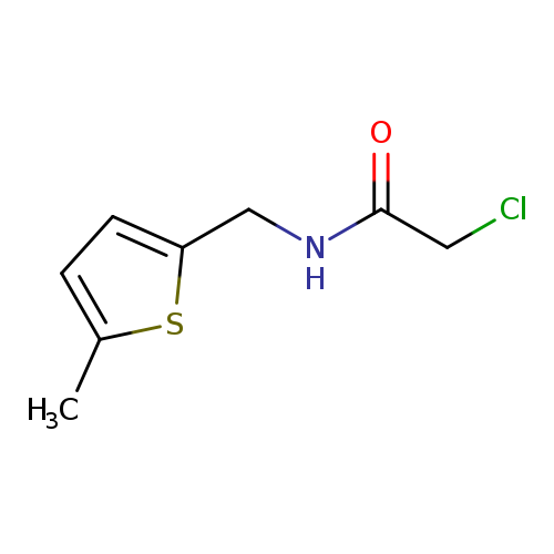 2-Chloro-n-[(5-methylthiophen-2-yl)methyl]acetamide