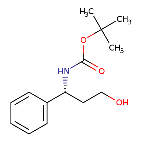 Carbamic acid, N-​[(1R)​-​3-​hydroxy-​1-​phenylpropyl]​-​, 1,​1-​dimethylethyl ester