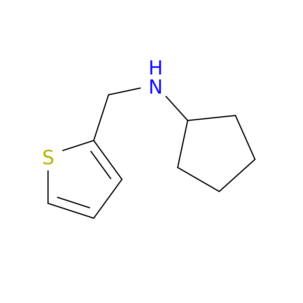 N-(Thiophen-2-ylmethyl)cyclopentanamine