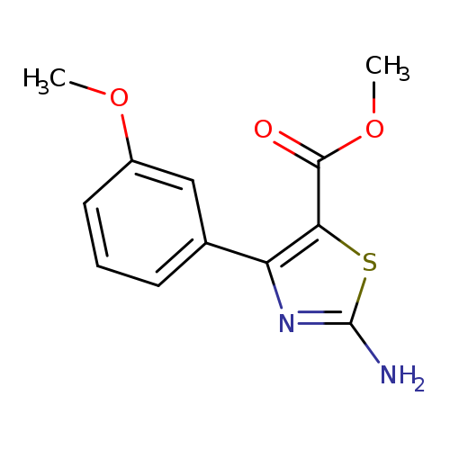 Methyl 2-amino-4-(3-methoxyphenyl)thiazole-5-carboxylate