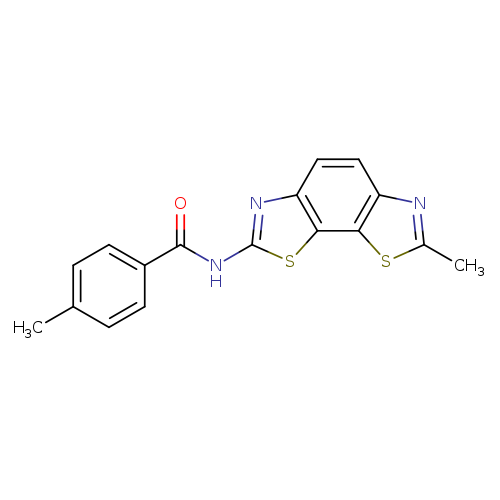 4-methyl-N-{11-methyl-3,12-dithia-5,10-diazatricyclo[7.3.0.0^{2,6}]dodeca-1(9),2(6),4,7,10-pentaen-4-yl}benzamide