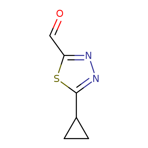 5-cyclopropyl-1,3,4-thiadiazole-2-carbaldehyde