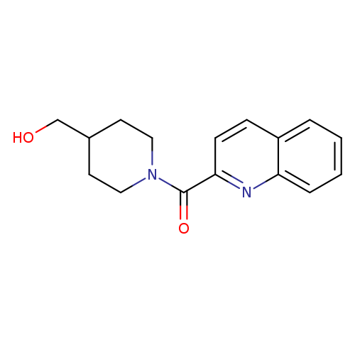 [1-(quinoline-2-carbonyl)piperidin-4-yl]methanol