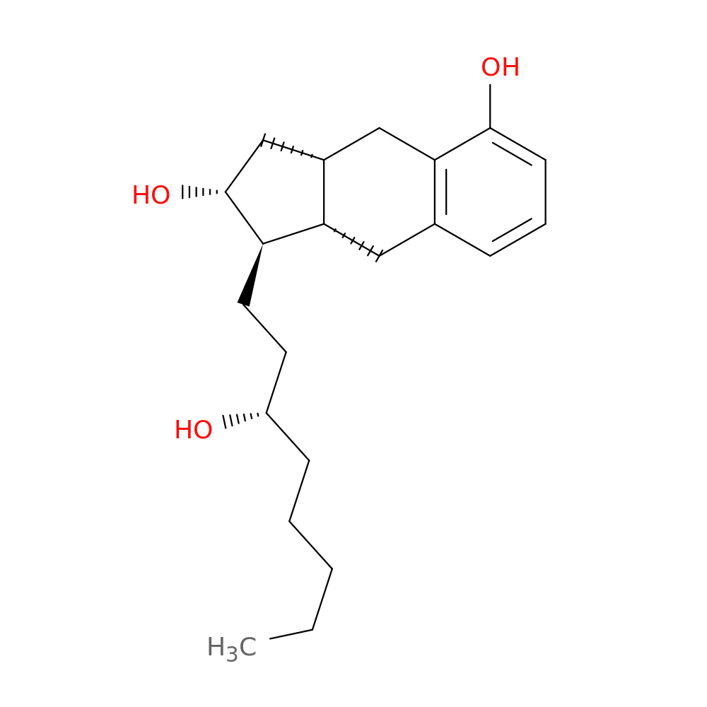 (1R,2R,3aS,9aS)-2,3,3a,4,9,9a-Hexahydro-1-[(3S)-3-hydroxyoctyl]-1H-benz[f]indene-2,5-diol